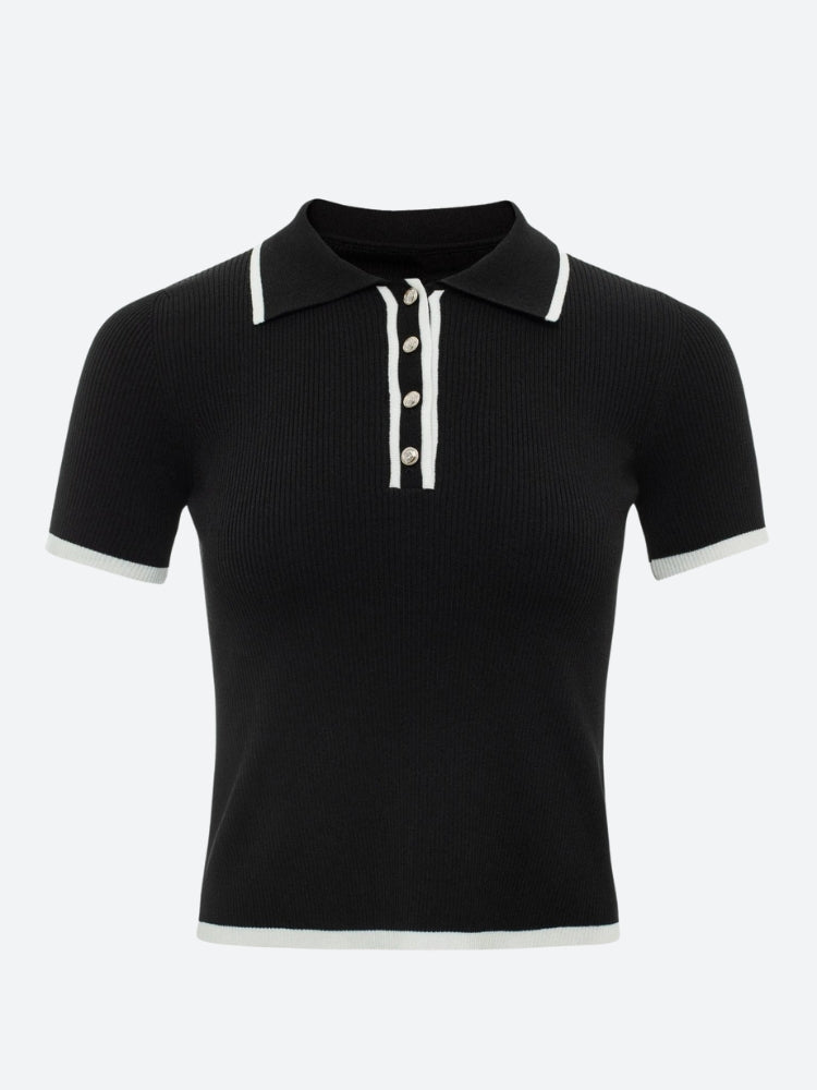 Style Core Aesthetics, New Style Trends - Casual Contrast Corduroy Top Style Core Aesthetics, New Style Trends - Casual Contrast Corduroy Top