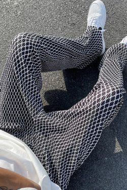 Style Core Aesthetics, New Style Trends - Casual Plaid Ice Silk Pants