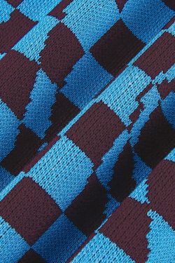 Style Core Aesthetics, New Style Trends - Checkered Print Crop Tank Top