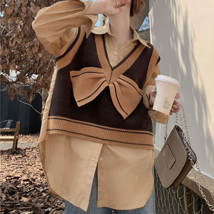 Style Core Aesthetics, New Style Trends - Chocolate Brown Aeshetic Vest Style Core Aesthetics, New Style Trends - Chocolate Brown Aeshetic Vest