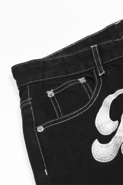 Style Core Aesthetics, New Style Trends - 'Clover' Jeans