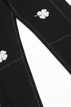 Style Core Aesthetics, New Style Trends - 'Clover' Jeans