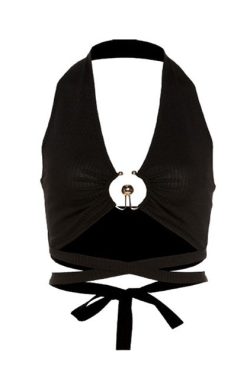 Style Core Aesthetics, New Style Trends - Coconut Girl Halter Top