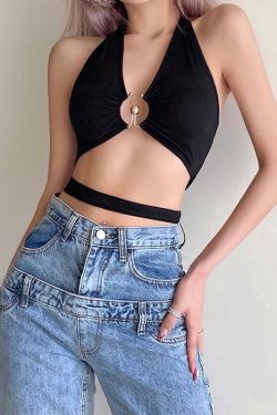 Style Core Aesthetics, New Style Trends - Coconut Girl Halter Top