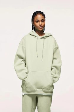 Style Core Aesthetics, New Style Trends - Colorful Basic Pullover Hoodie