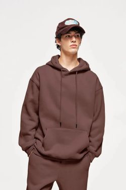 Style Core Aesthetics, New Style Trends - Colorful Basic Pullover Hoodie