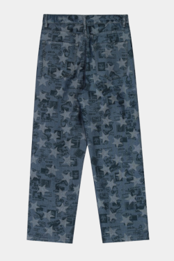 Style Core Aesthetics, New Style Trends - 'Comic' Jeans