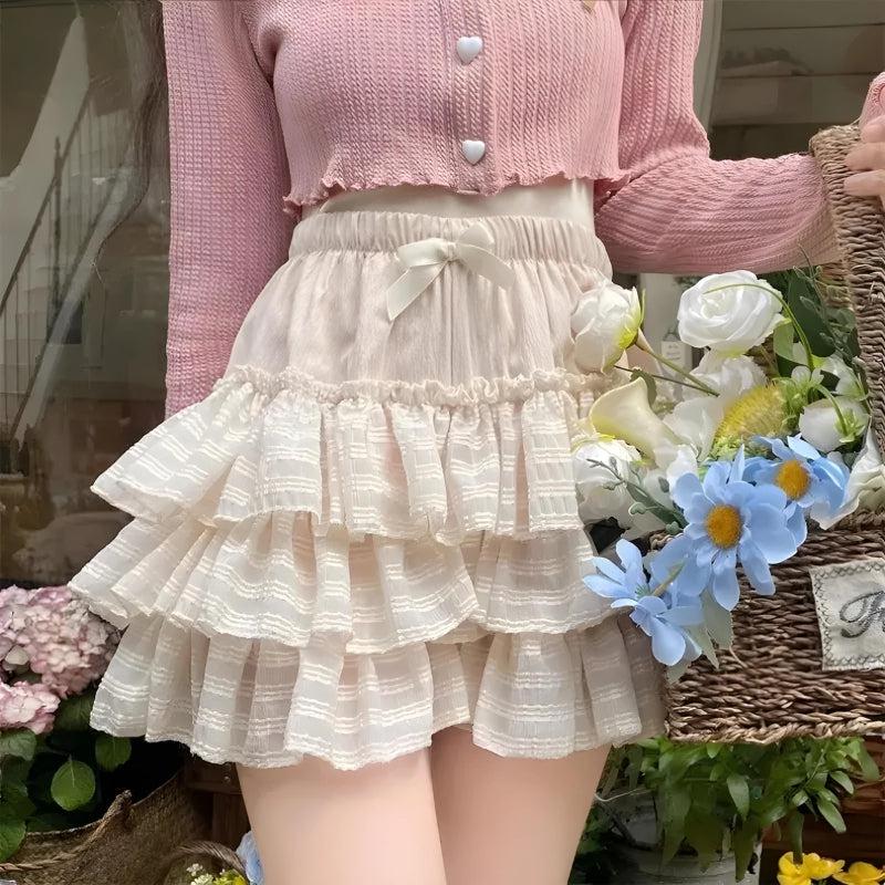 Style Core Aesthetics, New Style Trends - Coquette Ruffle Mini Skirt Style Core Aesthetics, New Style Trends - Coquette Ruffle Mini Skirt