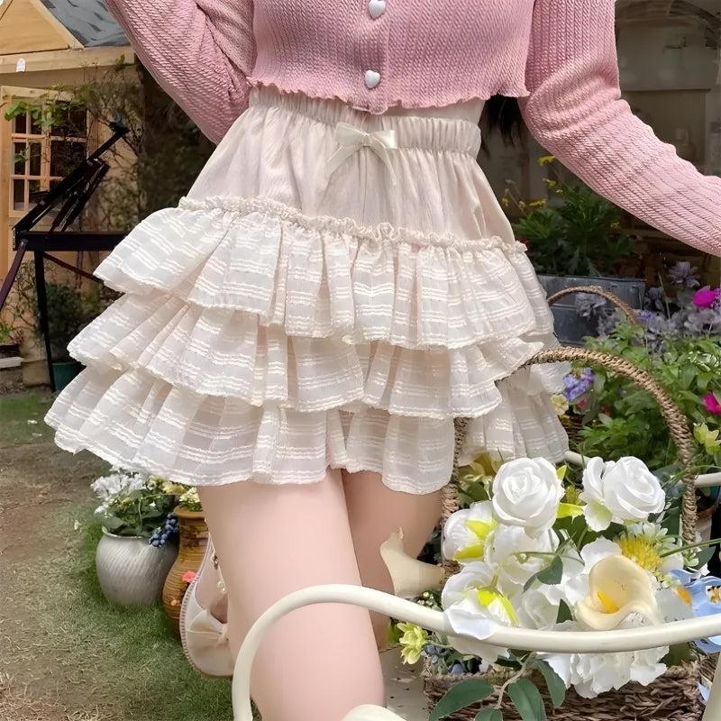 Style Core Aesthetics, New Style Trends - Coquette Ruffle Mini Skirt Style Core Aesthetics, New Style Trends - Coquette Ruffle Mini Skirt