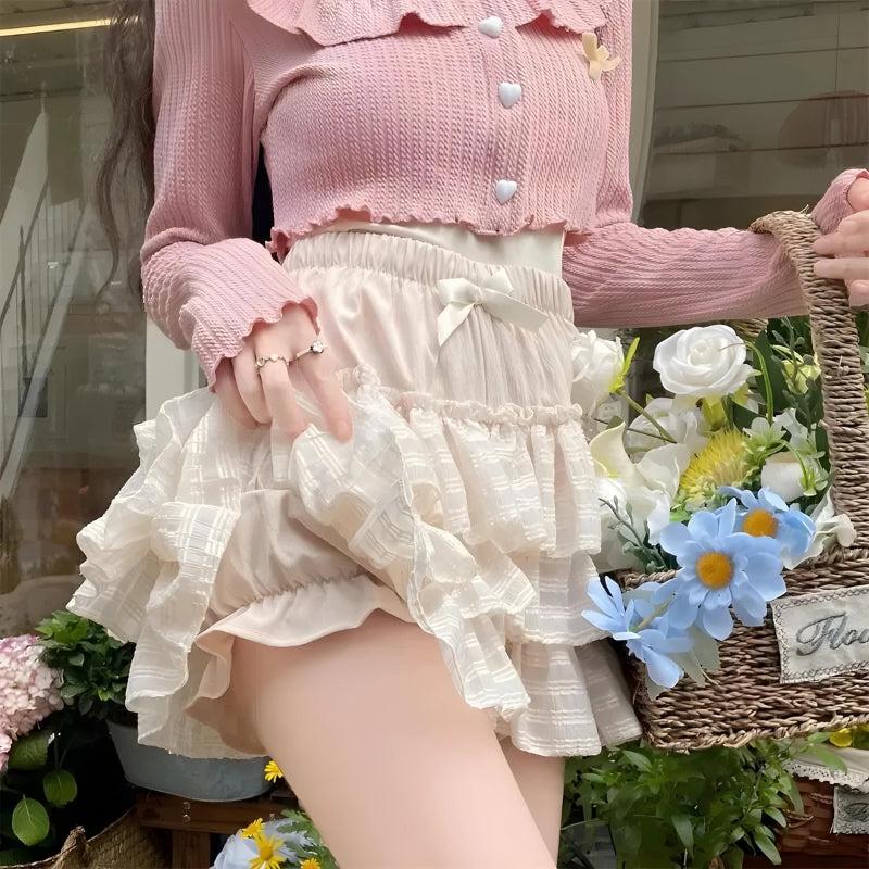 Style Core Aesthetics, New Style Trends - Coquette Ruffle Mini Skirt Style Core Aesthetics, New Style Trends - Coquette Ruffle Mini Skirt
