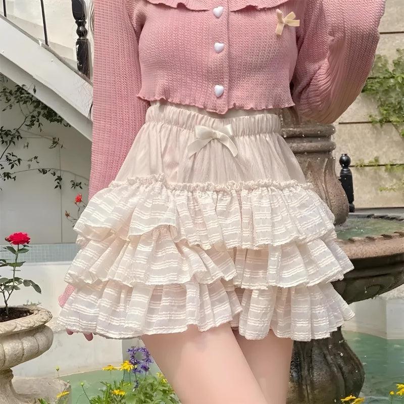 Style Core Aesthetics, New Style Trends - Coquette Ruffle Mini Skirt Style Core Aesthetics, New Style Trends - Coquette Ruffle Mini Skirt