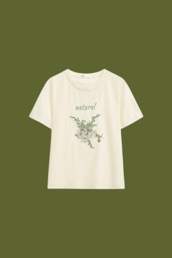 Style Core Aesthetics, New Style Trends - Cottagecore Natural Tee