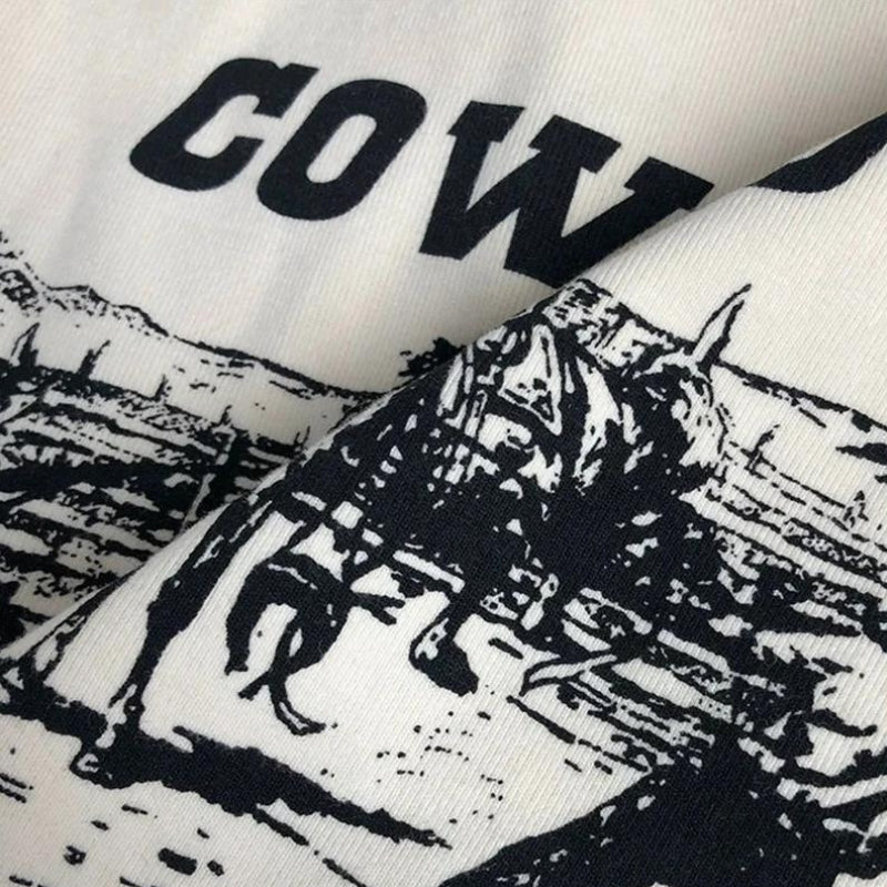 Style Core Aesthetics, New Style Trends - Cowboys Crop Tee Style Core Aesthetics, New Style Trends - Cowboys Crop Tee