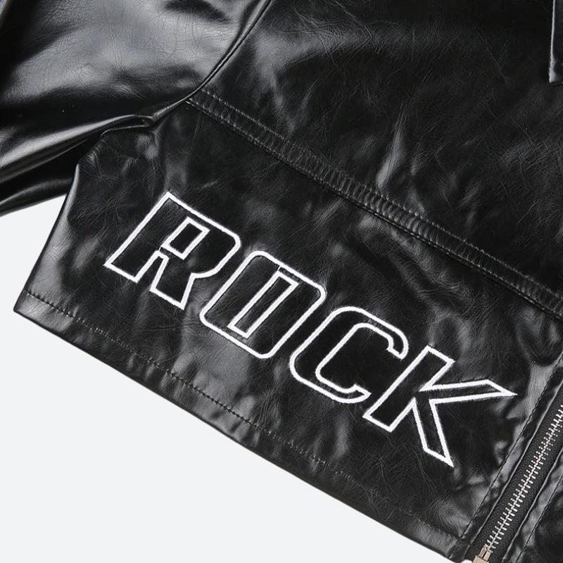 Style Core Aesthetics, New Style Trends - Cropped Biker Jacket Style Core Aesthetics, New Style Trends - Cropped Biker Jacket