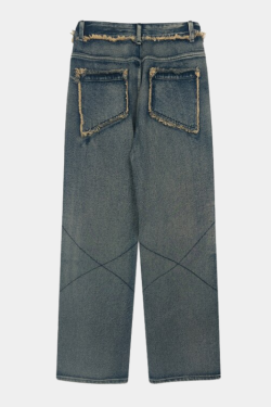 Style Core Aesthetics, New Style Trends - 'Crossed' Jeans