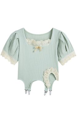 Style Core Aesthetics, New Style Trends - Cutie Secrets Crop Top