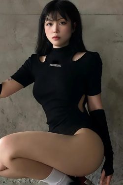 Style Core Aesthetics, New Style Trends - Cyberpunk Cut Out Corduroy Bodysuit