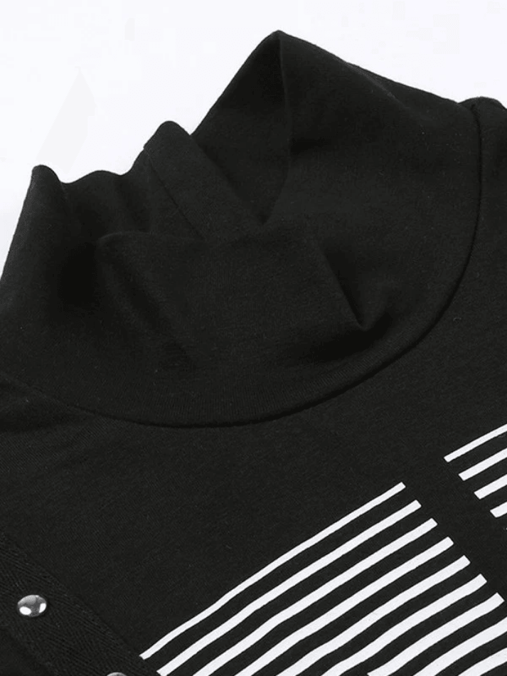 Style Core Aesthetics, New Style Trends - D Ring Strap High Neck Cropped Tank Top Style Core Aesthetics, New Style Trends - D Ring Strap High Neck Cropped Tank Top