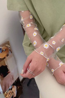 Style Core Aesthetics, New Style Trends - Daisy Mesh Top + Tee Co-Ord