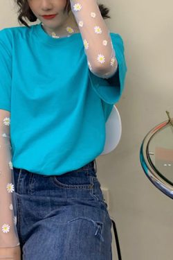 Style Core Aesthetics, New Style Trends - Daisy Mesh Top + Tee Co-Ord