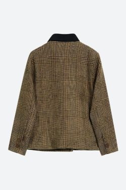 Style Core Aesthetics, New Style Trends - Dark Academia Plaid Two Piece Set