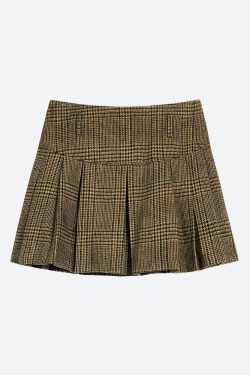 Style Core Aesthetics, New Style Trends - Dark Academia Plaid Two Piece Set