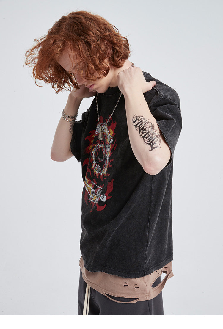 Style Core Aesthetics, New Style Trends - 'Death loop' T shirt Style Core Aesthetics, New Style Trends - 'Death loop' T shirt