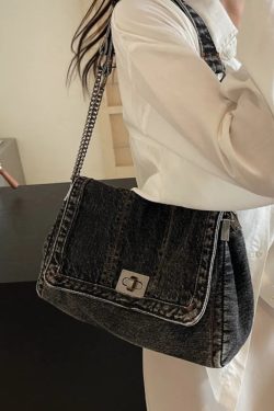 Style Core Aesthetics, New Style Trends - Denia | Sac épaule denim