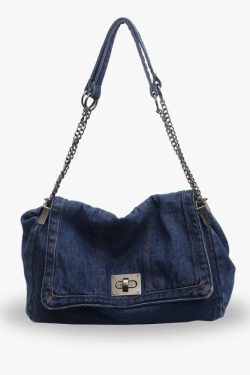 Style Core Aesthetics, New Style Trends - Denia | Sac épaule denim