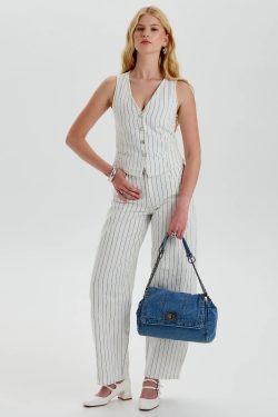 Style Core Aesthetics, New Style Trends - Denia | Sac épaule denim