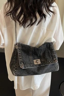 Style Core Aesthetics, New Style Trends - Denia | Sac épaule denim