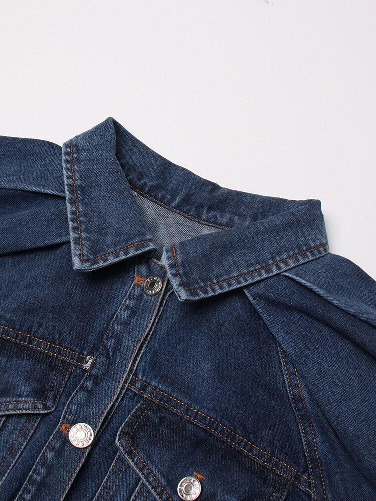 Style Core Aesthetics, New Style Trends - Denim Jacket & Skirt Two Piece Set Style Core Aesthetics, New Style Trends - Denim Jacket & Skirt Two Piece Set