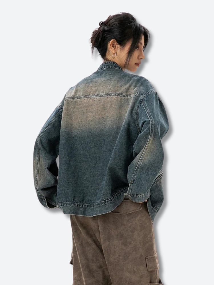 Style Core Aesthetics, New Style Trends - Distressed Denim Jacket Style Core Aesthetics, New Style Trends - Distressed Denim Jacket