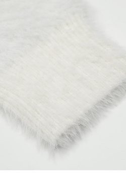 Style Core Aesthetics, New Style Trends - 'Dominate' Furry Knit Cotton Sweater