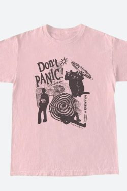 Style Core Aesthetics, New Style Trends - Don't Panic Tee