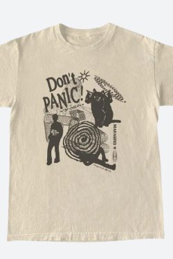 Style Core Aesthetics, New Style Trends - Don't Panic Tee