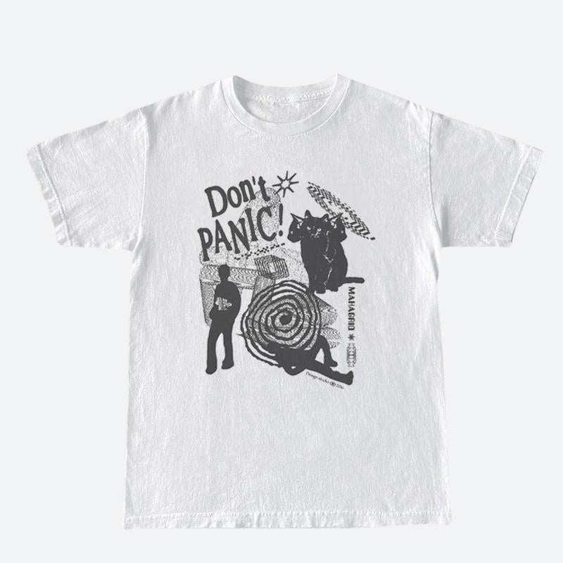 Style Core Aesthetics, New Style Trends - Don't Panic Tee Style Core Aesthetics, New Style Trends - Don't Panic Tee