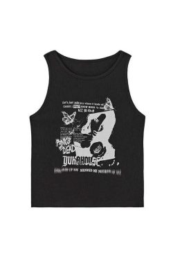 Style Core Aesthetics, New Style Trends - Downtown Aesthetic Ribbed Top