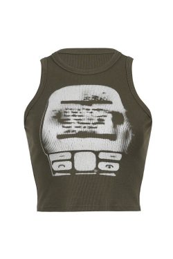 Style Core Aesthetics, New Style Trends - Downtown Girl Ribbed Crop Top