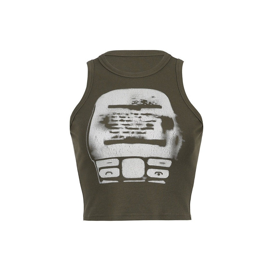 Style Core Aesthetics, New Style Trends - Downtown Girl Ribbed Crop Top Style Core Aesthetics, New Style Trends - Downtown Girl Ribbed Crop Top