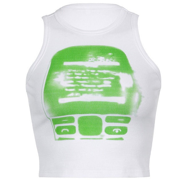 Style Core Aesthetics, New Style Trends - Downtown Girl Ribbed Crop Top Style Core Aesthetics, New Style Trends - Downtown Girl Ribbed Crop Top