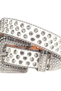 Style Core Aesthetics, New Style Trends - Drip Belt - White