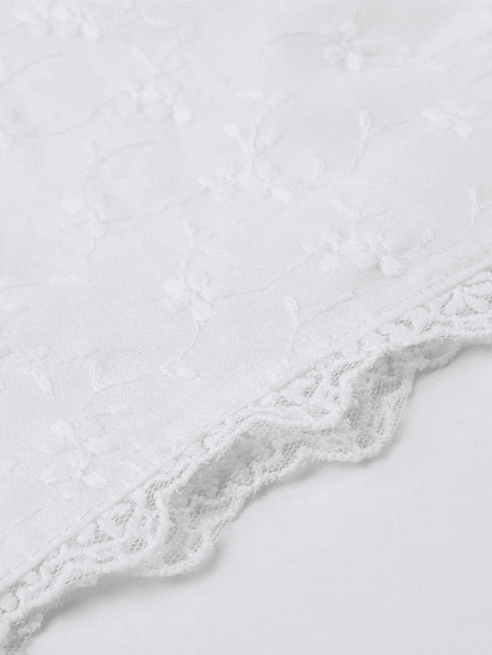 Style Core Aesthetics, New Style Trends - Embroidered Bow Lace Stitching Tank Top Style Core Aesthetics, New Style Trends - Embroidered Bow Lace Stitching Tank Top