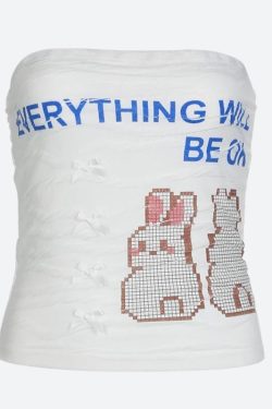 Style Core Aesthetics, New Style Trends - Everything Will Be Ok Tube Top