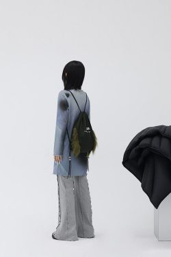 Style Core Aesthetics, New Style Trends - Extra Long Mesh Top