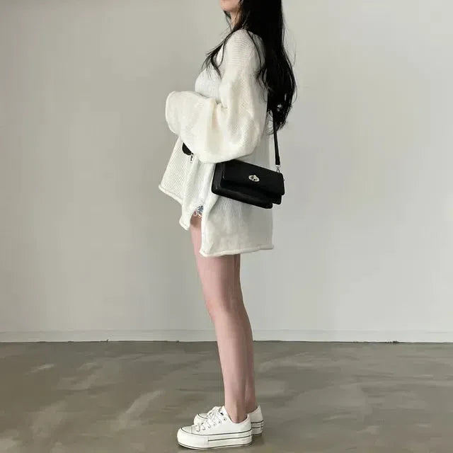 Style Core Aesthetics, New Style Trends - Extra Long Sleeve Loose Sweater Style Core Aesthetics, New Style Trends - Extra Long Sleeve Loose Sweater