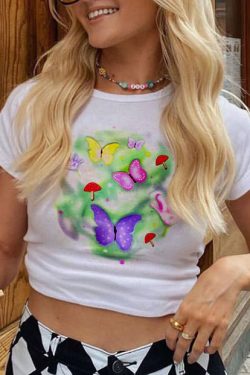 Style Core Aesthetics, New Style Trends - Fairy Garden Crop Top