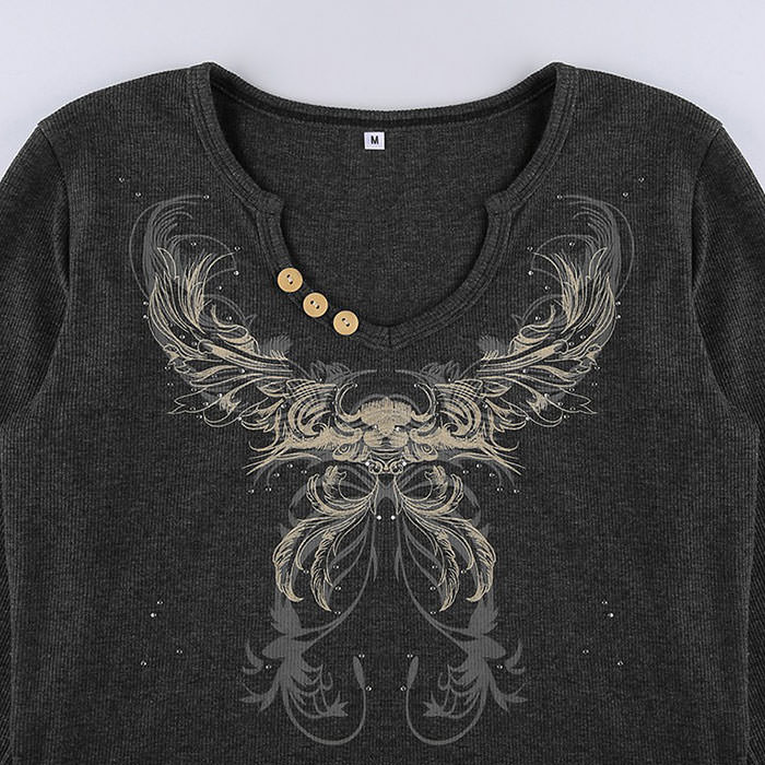 Style Core Aesthetics, New Style Trends - Fairy Grunge Aesthetic Crop Top Style Core Aesthetics, New Style Trends - Fairy Grunge Aesthetic Crop Top