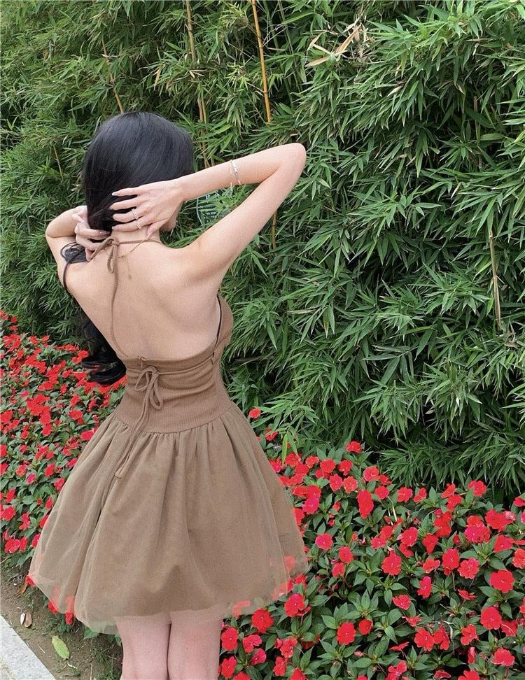 Style Core Aesthetics, New Style Trends - Fairy Grunge Corset Mini Dress Style Core Aesthetics, New Style Trends - Fairy Grunge Corset Mini Dress