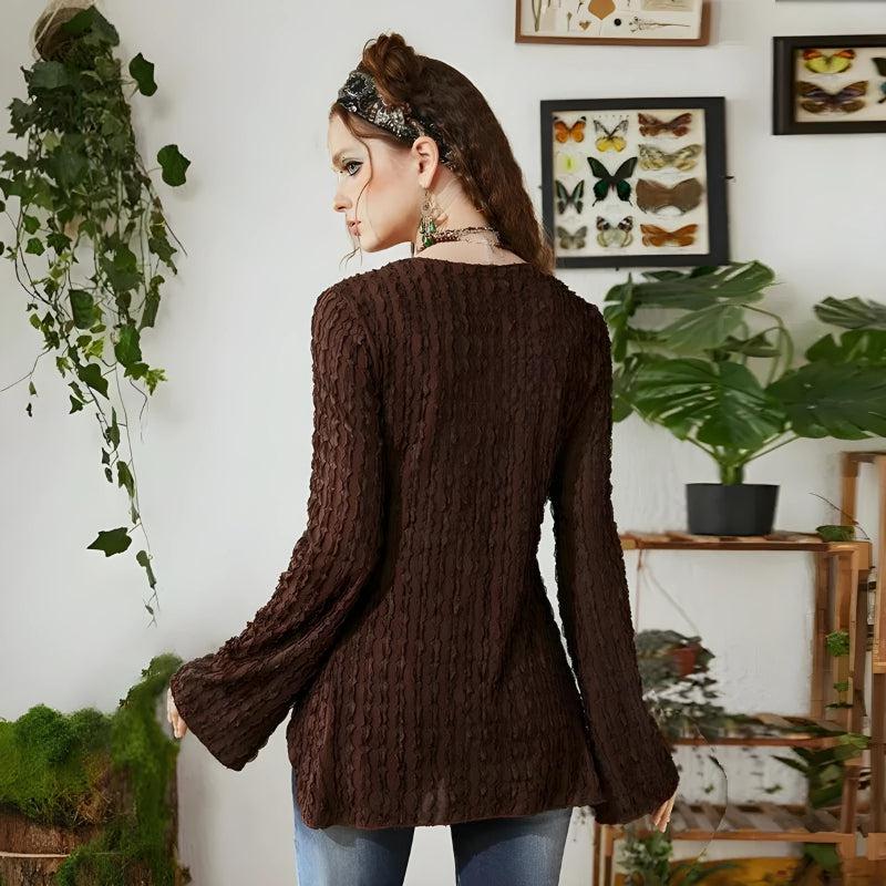 Style Core Aesthetics, New Style Trends - Fairycore Butterfly Open Front Top Style Core Aesthetics, New Style Trends - Fairycore Butterfly Open Front Top